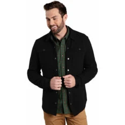 Men's Kennicott Shirt Jacket 8 Men's Kennicott Shirt Jacket -Explore Apparel T2621706 Black 1 1