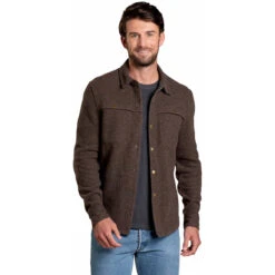 Men's Kennicott Shirt Jacket 9 Men's Kennicott Shirt Jacket -Explore Apparel T2621706 Falcon Brown 1 1