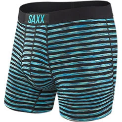 Men's Vibe Boxer Brief -Explore Apparel Vibe Boxer Brief Black Space Hiker Stripe