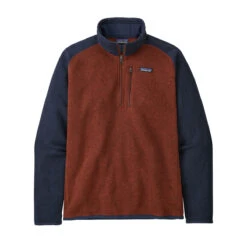 Patagonia Men's Better Sweater 1/4 Zip -Explore Apparel WBF21 25523 BRNE