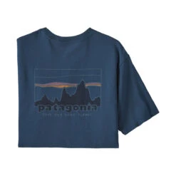 Patagonia Men's '73 Skyline Organic T-Shirt -Explore Apparel WBF21 37534 TIDB 1