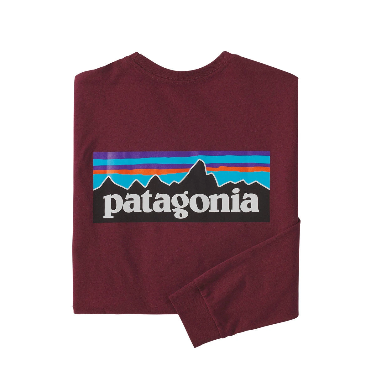 Patagonia Men's Long-Sleeved P-6 Logo Responsibili-Tee 6 Patagonia Men's Long-Sleeved P-6 Logo Responsibili-Tee - Image 4