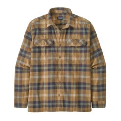 Patagonia Men's Long-Sleeved Organic Cotton Midweight Fjord Flannel Shirt -Explore Apparel WBF22 42400 FORM