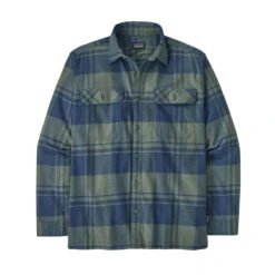 Patagonia Men's Long-Sleeved Organic Cotton Midweight Fjord Flannel Shirt -Explore Apparel WBF22 42400 LOHG 1