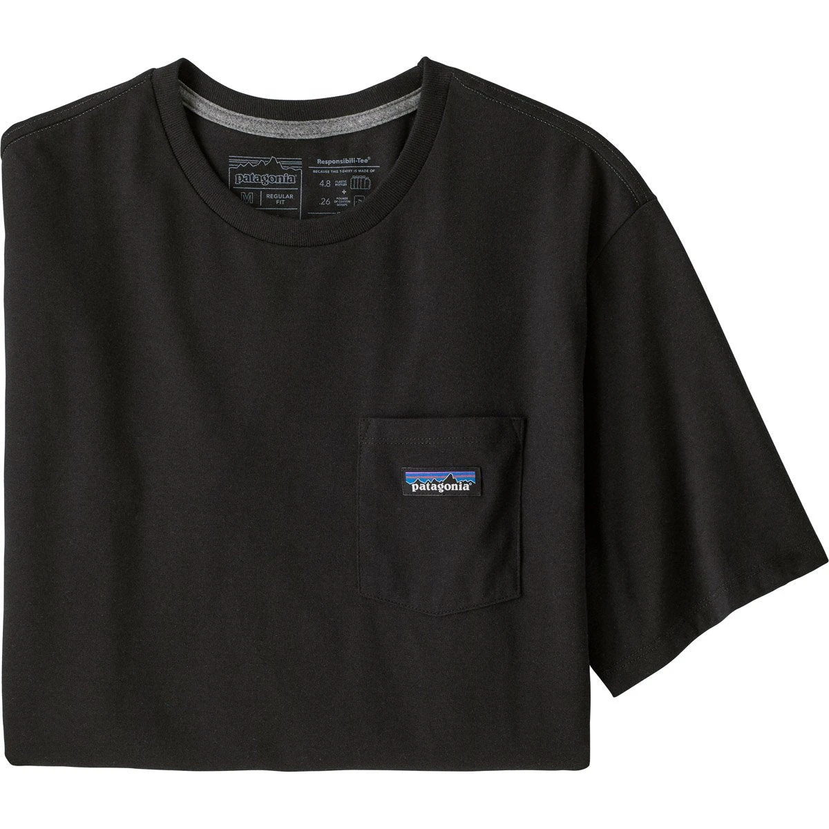 Patagonia Men's P-6 Label Pocket Responsibili-Tee 8 Patagonia Men's P-6 Label Pocket Responsibili-Tee - Image 6