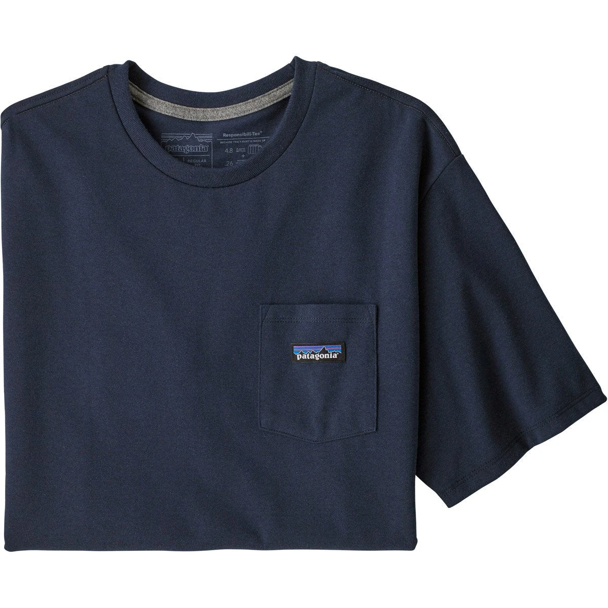 Patagonia Men's P-6 Label Pocket Responsibili-Tee 12 Patagonia Men's P-6 Label Pocket Responsibili-Tee - Image 10
