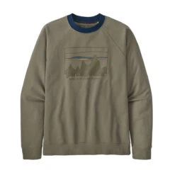 Patagonia Men's '73 Skyline Organic Crew Sweatshirt -Explore Apparel WBS22 39650 GDNG