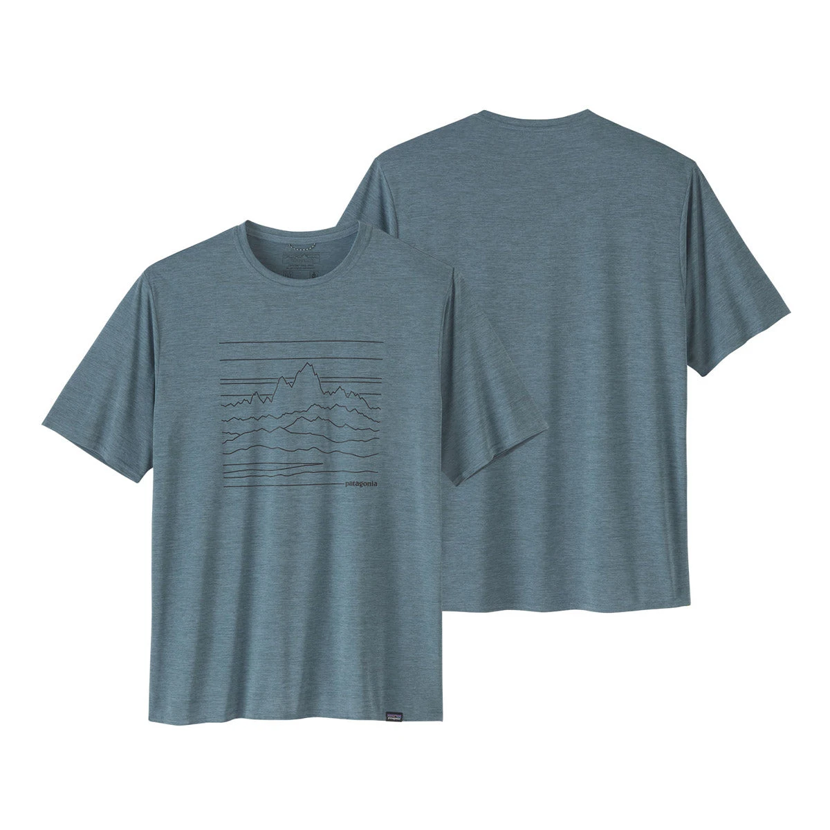 Patagonia Men's Capilene Cool Daily Graphic Shirt 5 Patagonia Men's Capilene Cool Daily Graphic Shirt - Image 3