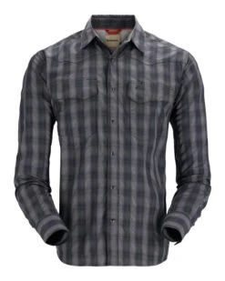 Men's Big Sky Long Sleeve Fishing Shirt 13 Men's Big Sky Long Sleeve Fishing Shirt -Explore Apparel big sky black