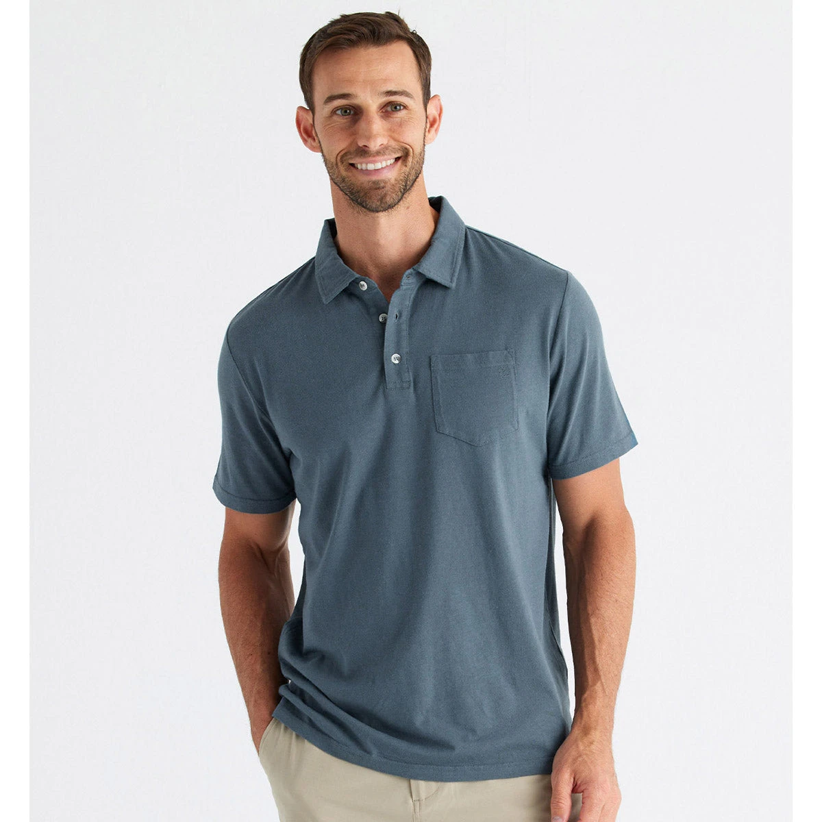Men's Bamboo Heritage Polo 10 Men's Bamboo Heritage Polo - Image 8