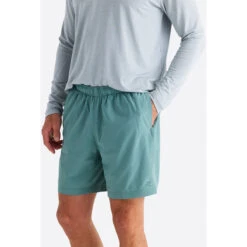 Men's Lined Breeze Short - 7.5" 21 Men's Lined Breeze Short - 7.5" -Explore Apparel lined breeze short sabal green men 1 4
