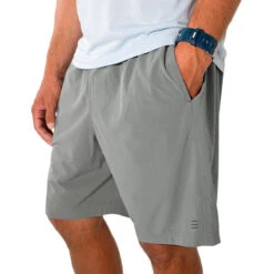 Men's Breeze Short - 8" -Explore Apparel m breezeshorts Cement 1 1