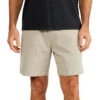Men's Stretch Canvas Short - 7" -Explore Apparel sp22 stretch canvas short 7in stone khaki men bottom 1